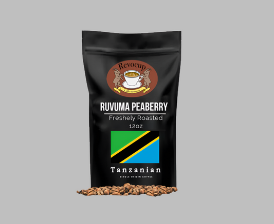 Revocup Tanzania Ruvuma Peaberry – 12oz