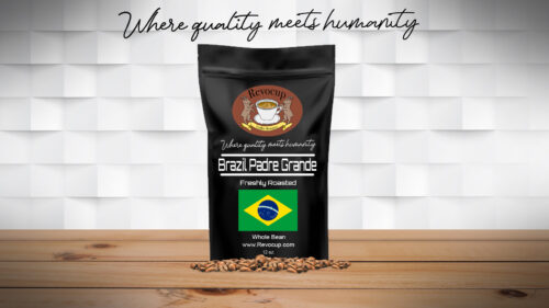 Revocup Coffee Roasters Freshly Roasted Whole Beans Bags For Sale - Brazil Padre Grande