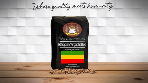 Revocup Ethiopian Yirgacheffe Fair Trade Organic 24oz bag
